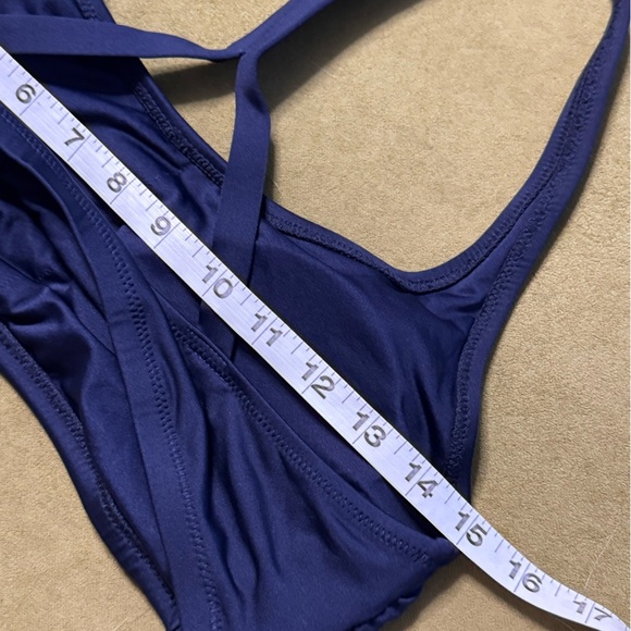 ANDIE SWIM The Marina Bikini Top Large in Navy NWT 112 - Picture 7 of 8